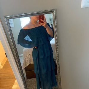 Aqua Wedding Guest Dress